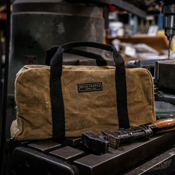 Waxed Canvas Utility Bag | Mechanic, BBQ, Tool Storage - Readywares