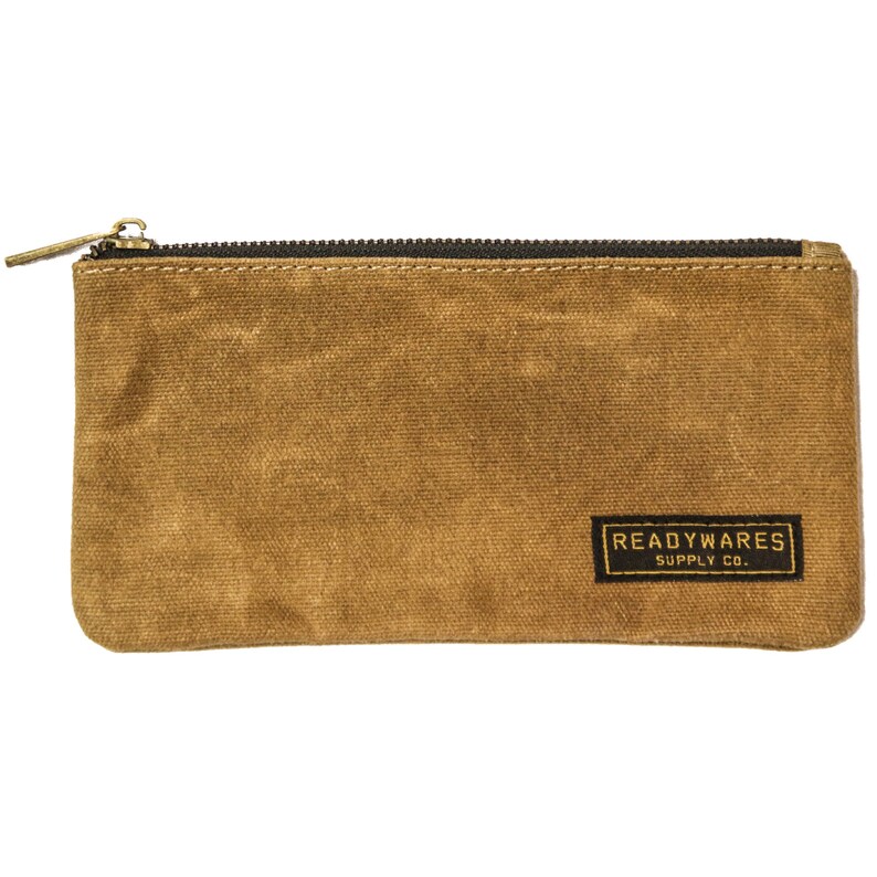 Readywares Waxed Canvas Pencil Pouches 4 Pack - Etsy