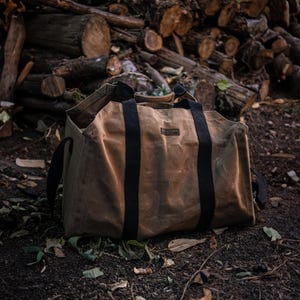 Deluxe Firewood Bag | Reinforced Wood Carrier - Readywares