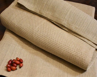 Hemp Towel 100% Handwoven Organic Hemp Oversized Size Large Natural Soft Hypoallergenic Bath Towel Gift Fast Drying Outdoor Yoga Handmade