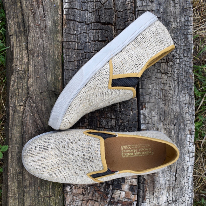 vans hemp slip on