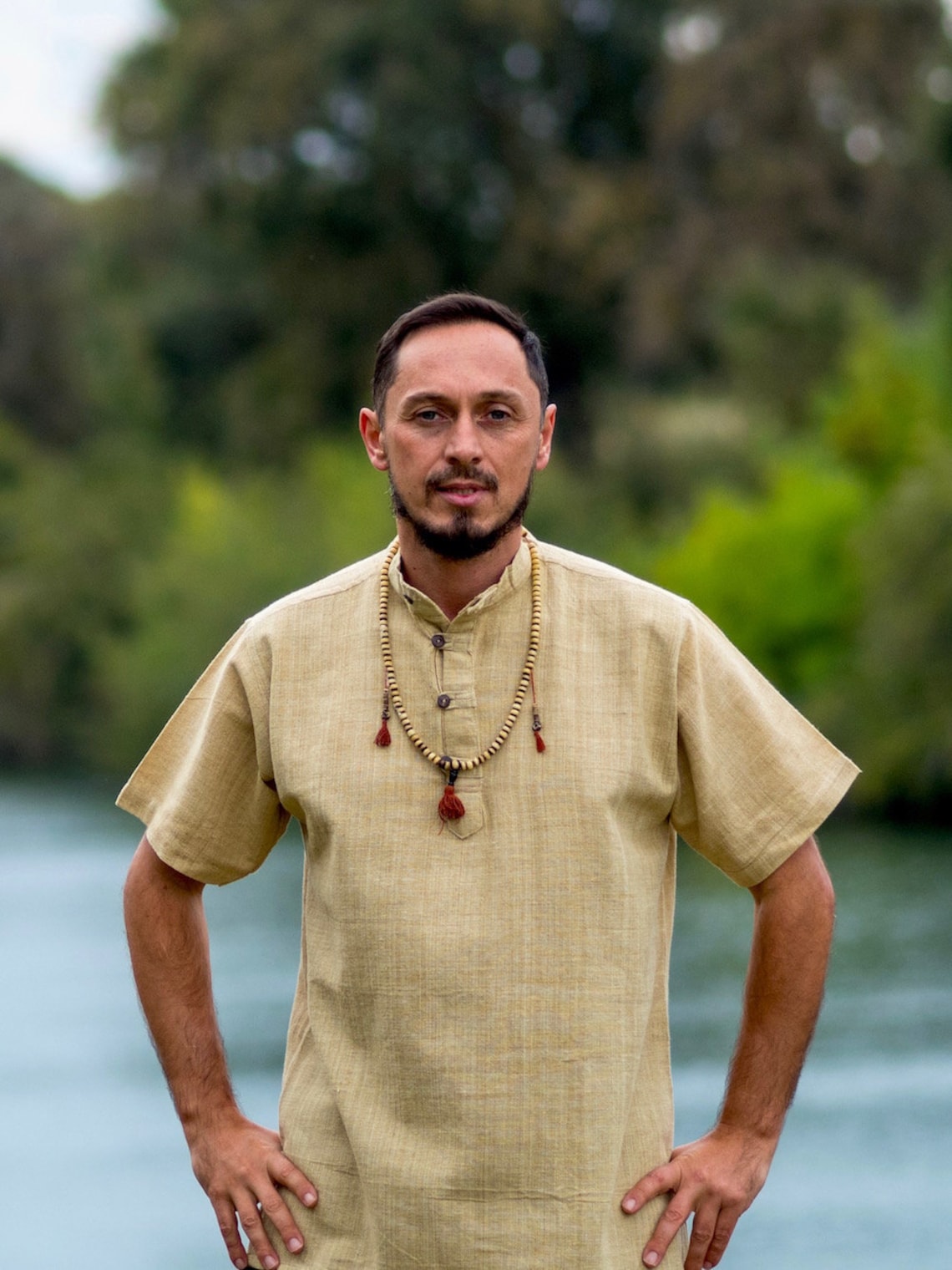 Handwoven Hemp Shirt Hemp Clothing Hemp Mens Natural Etsy