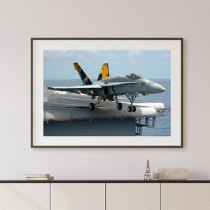 FA-18 Launching - Airplane Photography, Aviation Art, Airplane Art, Airplane Photography, Pilot Gift, Aircraft Photography, Military, Navy