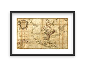 1613年、サミュエル・ド・シャンプランによるヌーベルフランスの地図