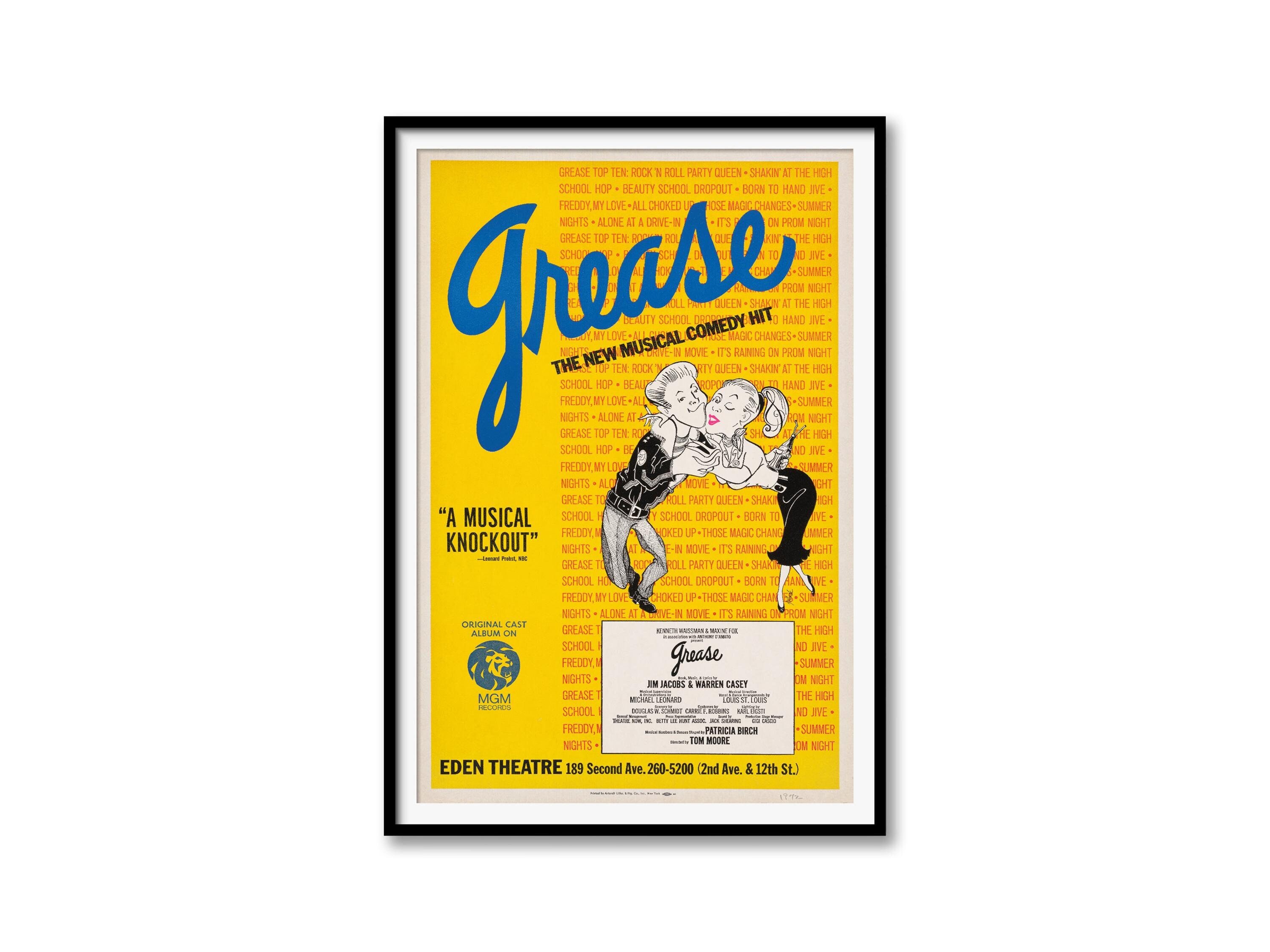 Grease au Théâtre Mogador - Paris - Archive 17/09/2017