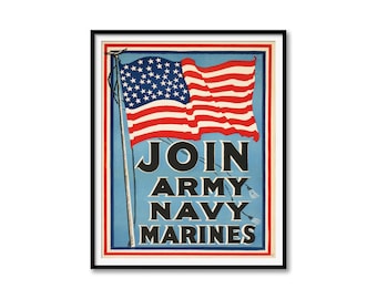 第二次世界大戦時のアメリカ陸軍募集ポスターの復刻版 - Supply