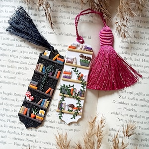 Mushroom Bookmark Set: Bookshelf Decor, Reader Gift