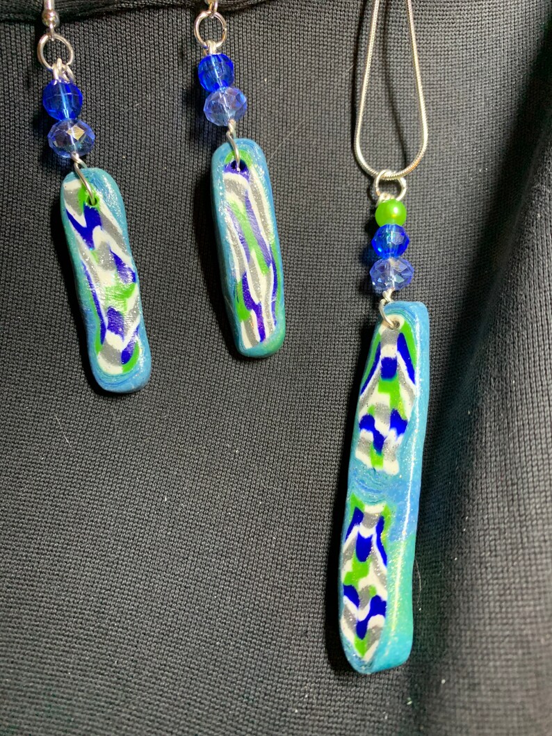 Specialty Polymer Clay Jewelry Set