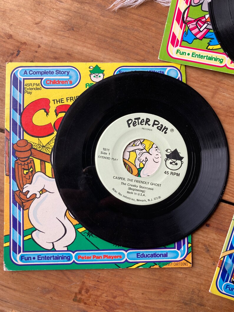 Buy Peter Pan Records/casper the Friendly Ghost/3 Blind Mice/the Wizard