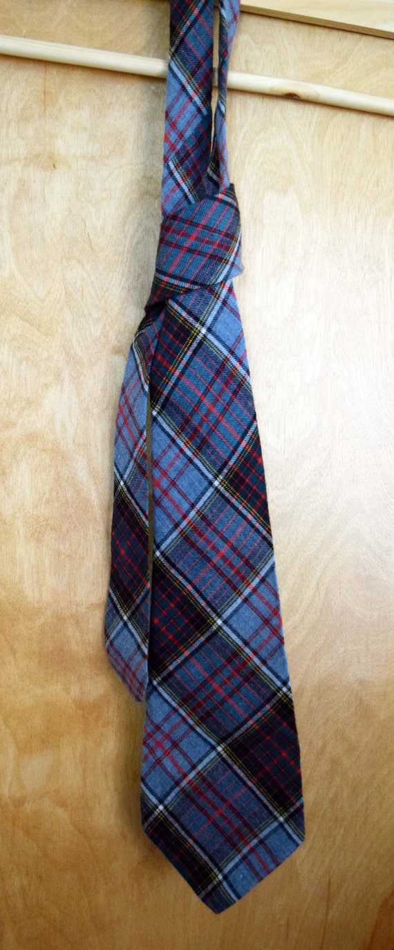 Vintage tie/Viyella/woven in Scotland/Michelsons … - image 5