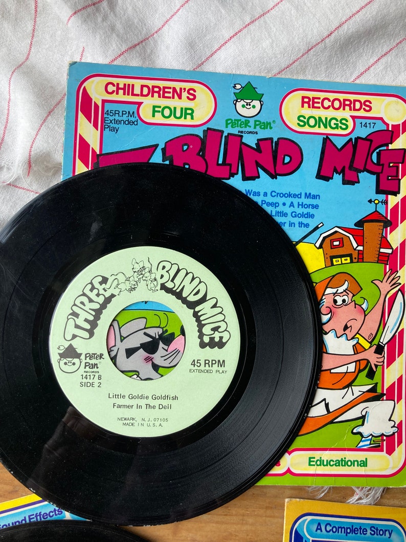 Buy Peter Pan Records/casper the Friendly Ghost/3 Blind Mice/the Wizard