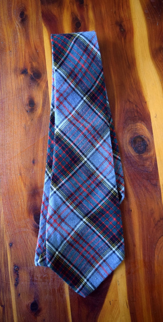 Vintage tie/Viyella/woven in Scotland/Michelsons … - image 1