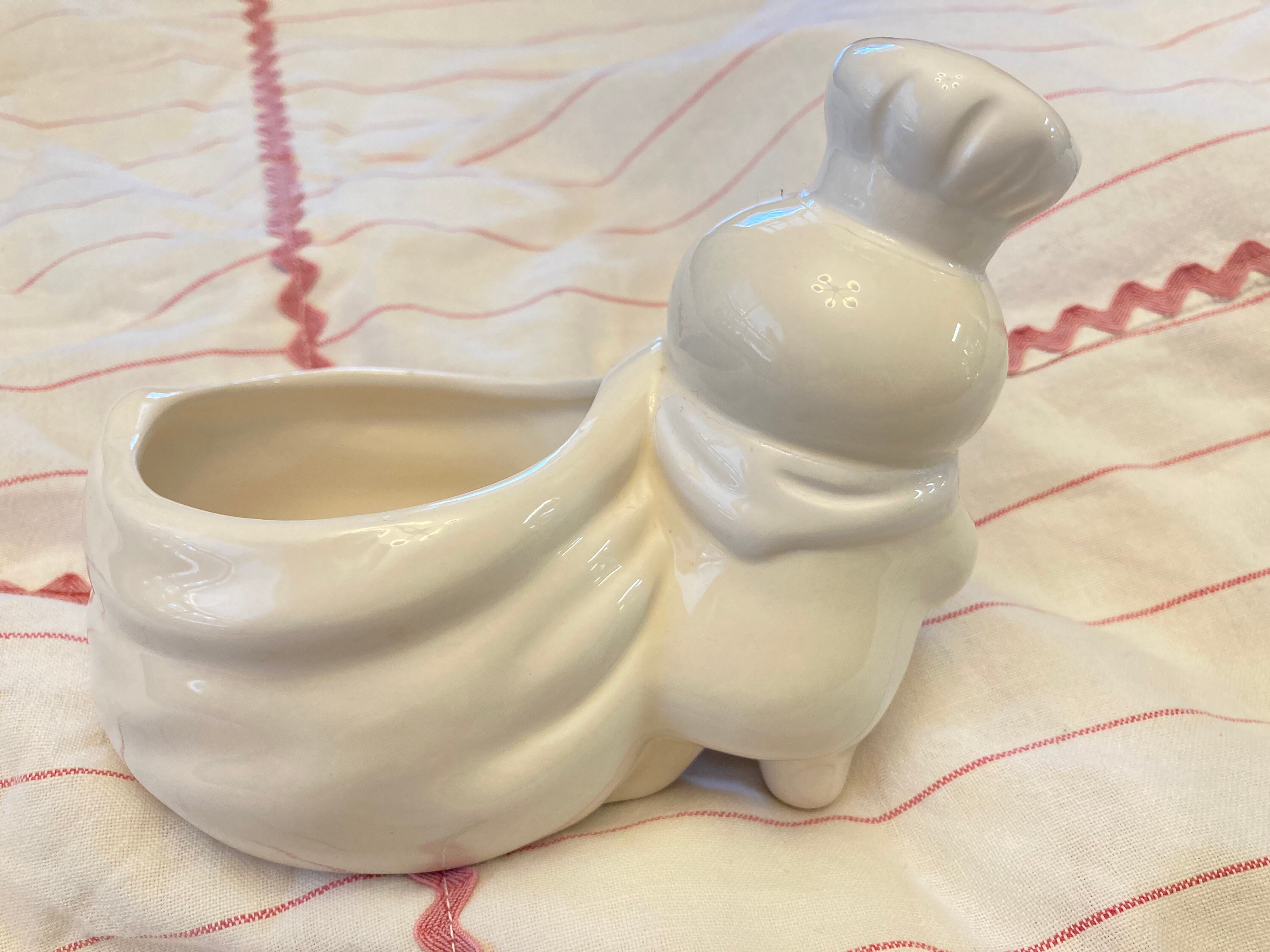 Vintage Pillsbury Doughboy Ceramic Salt and Pepper Shakers