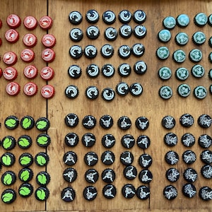 Craft Beer Bottle Caps for art and craft projects/DIY/used beer bottle caps/craft beer/micro brew/craft supplies/Lagunitas/Stone/Hop Valley