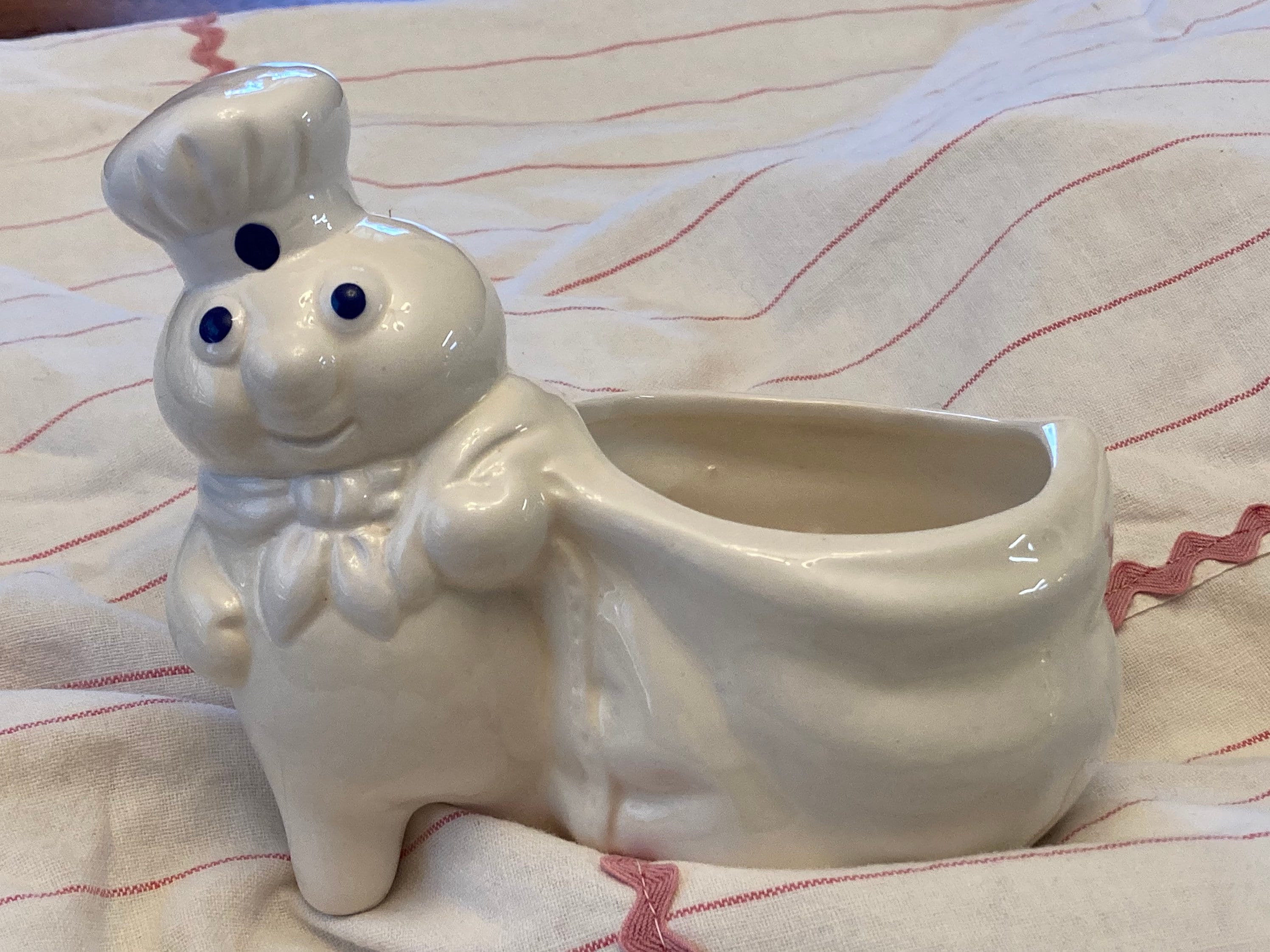 ヴィンテージ ピルズベリー ドゥボーイ Pillsbury まな板立て Vintage Pillsbury Doughboy Holder/ceramic/pillsbury