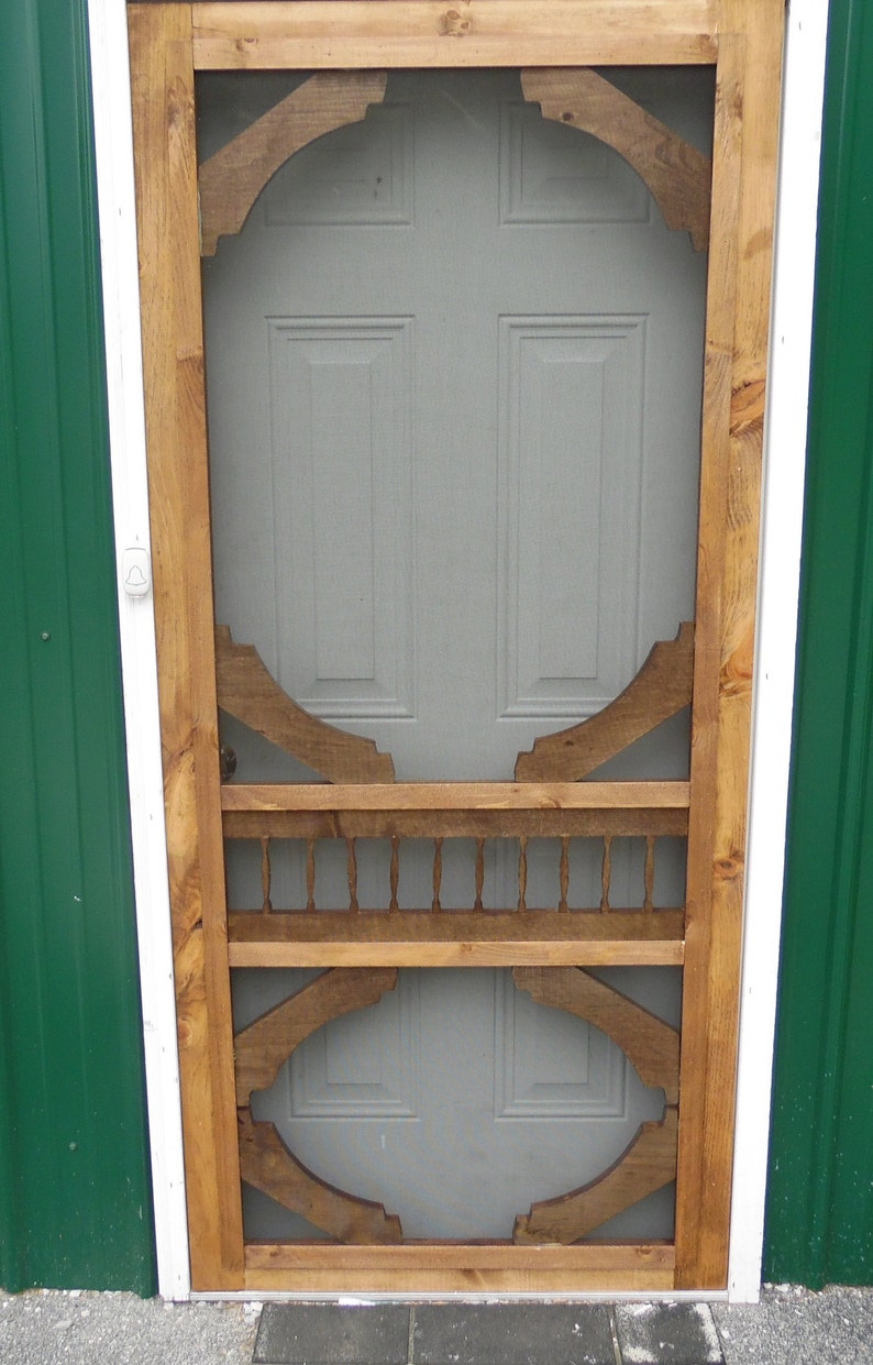 Victorian Screen Door Vintage Screen Door Custom Screen Etsy