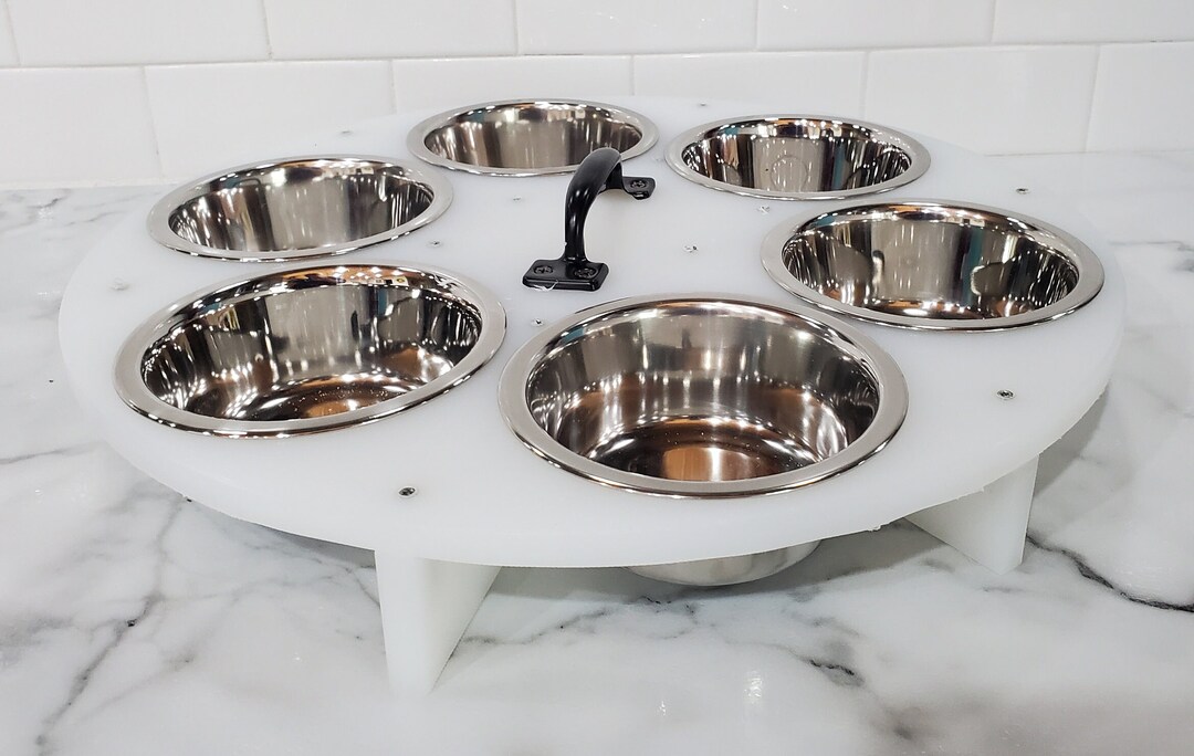 Whelping Bowl 6 Feeder Puppy Bowl Puppy Feeder Litter Etsy