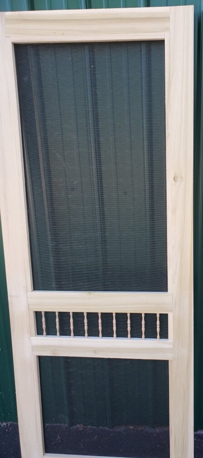 Unfinished Wood Screen Doors
