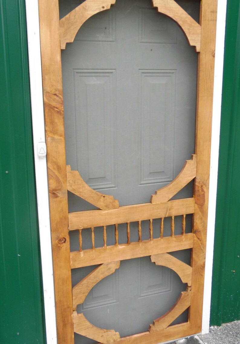 Victorian Screen Door Vintage Screen Door Custom Screen Etsy