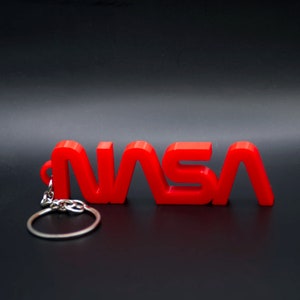 Nasa Keychains, Space Gifts, Backpack Keychains, Retro Gifts, Keychains, Nasa Worm Keychain, Nasa Gifts, Gifts for him, Gifts for her, NASA