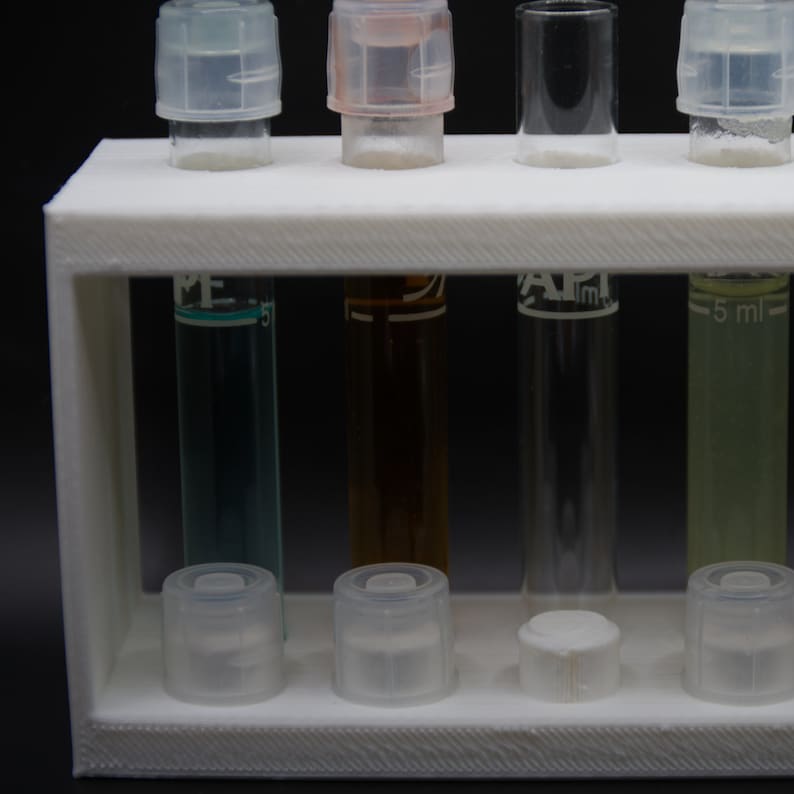 API Test Kit Holder, API Test Tube, API Test Kit Testing and Draining