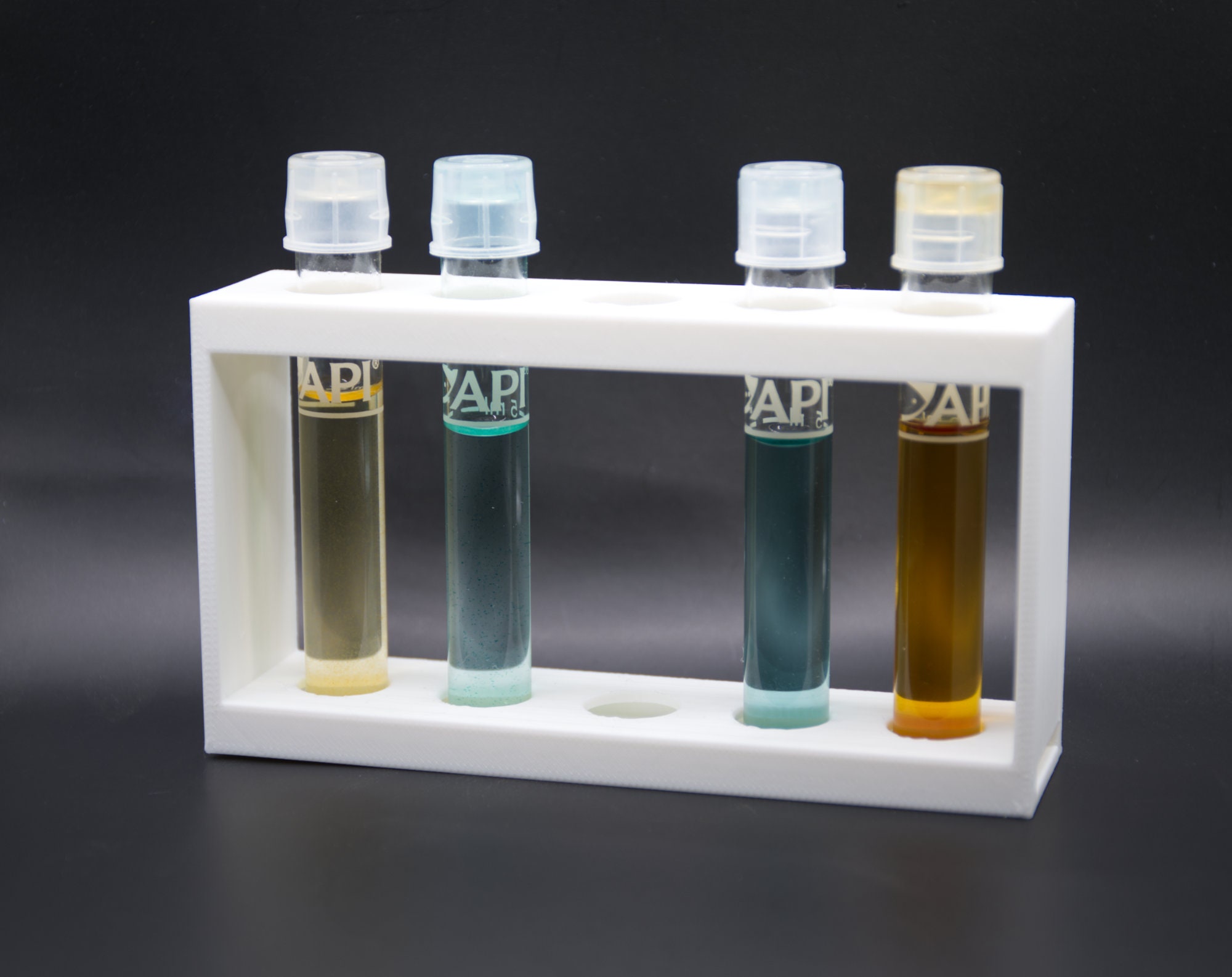 API Test Kit Holder, API Test Tube, API Test Kit Testing and Draining API Test Kit Holder, API Test Tube, API Test Kit Testing and Draining