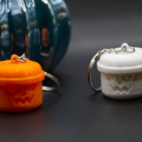 McDonalds Mini Halloween Buckets, McDonalds Halloween Bucket, Halloween Keychains, Keychains, 3D prints, Cute Keychains, Halloween Gifts,