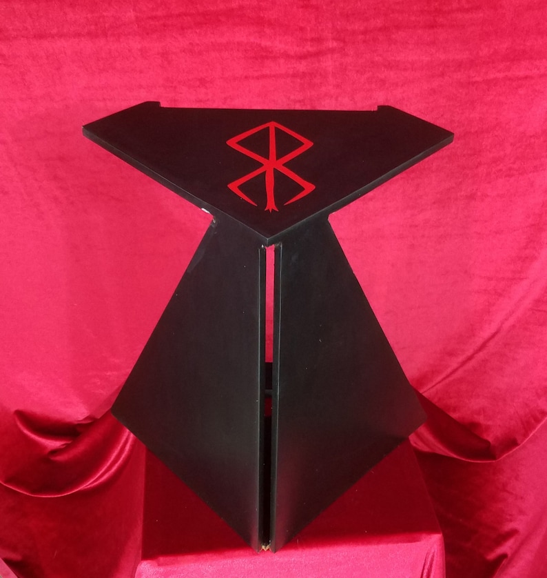 Custom heavy display stand for various swords MADE TO ORDER image 3