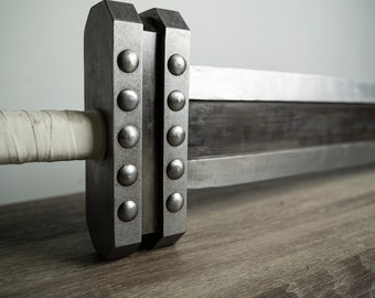 Raider Sword || Handmade, full-scale, all steel construction. (MADE TO ORDER)