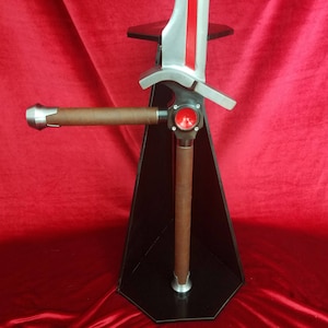 Capcom Strider Hiryu&#39;s Cypher sword &quot;Falchion&quot;. Handmade, full-scale, all steel construction. (MADE TO ORDER)