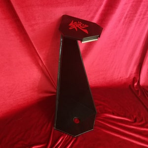 Custom heavy display stand for various swords MADE TO ORDER image 7