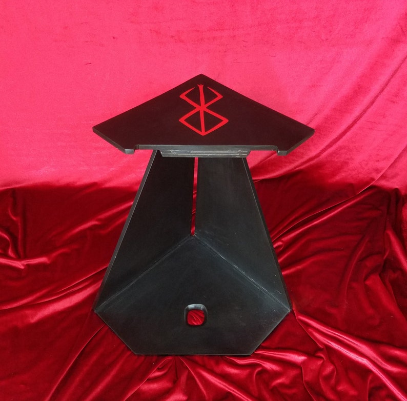 Custom heavy display stand for various swords MADE TO ORDER image 2