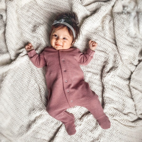 Waffle Baby Sleeper Etsy