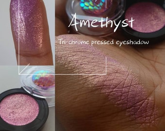 Amethyst (prism) - Tri-chrome pressed eyeshadow