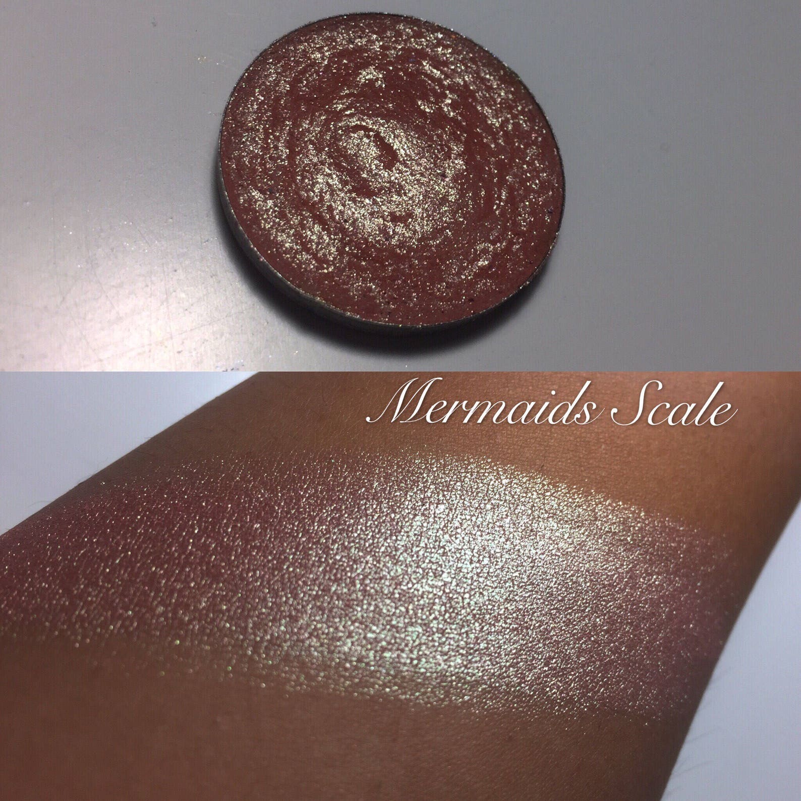 Mermaids scale single pan eyeshadow/highlighter Etsy