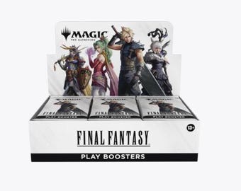 FINAL FANTASY - Présentoir de boosters de jeu - Final Fantasy (FIN)