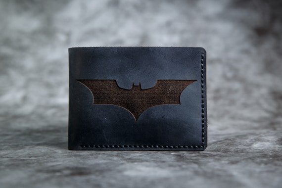batman leather wallet
