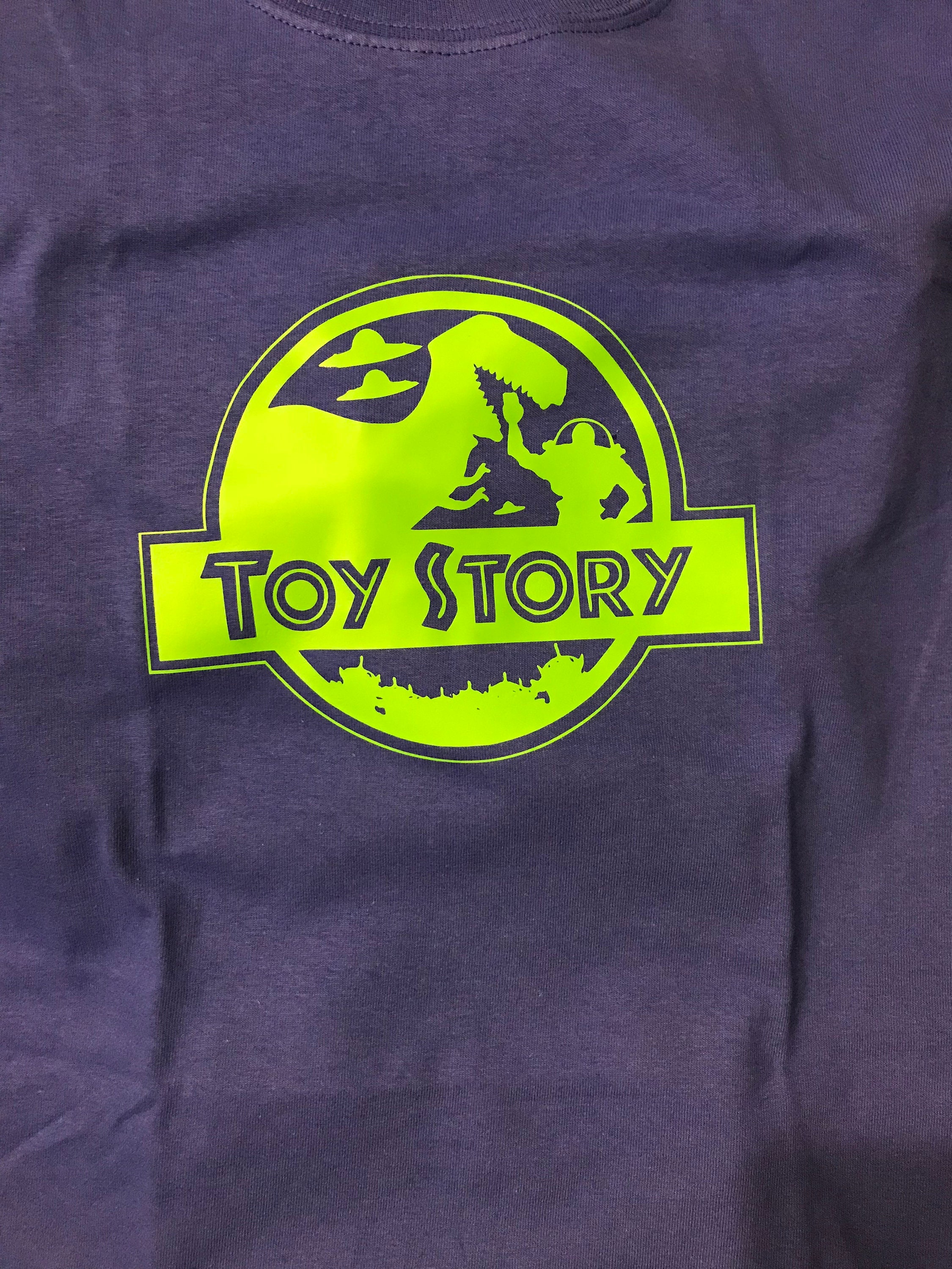 toy story jurassic park shirt