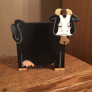 Cow Cookie Jar Lid | Cow | Cow Bell | Farm | Cookie Jar Lid