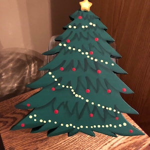 Christmas Tree Cookie Jar Lid | Christmas | Holiday | Christmas Tree | Cookie Jar Lid