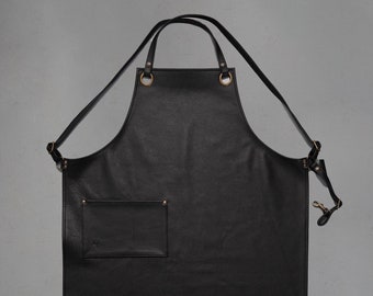 All leather apron