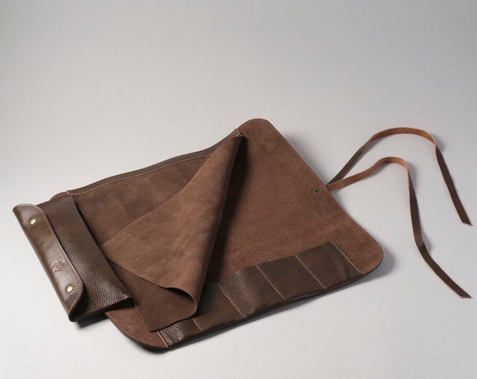Leather knife case
