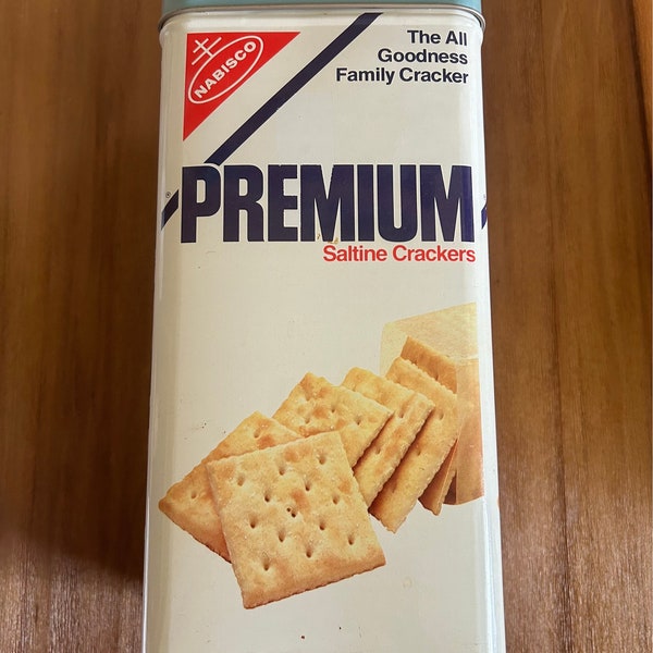 Nabisco Premium Saltine Crackers Tin