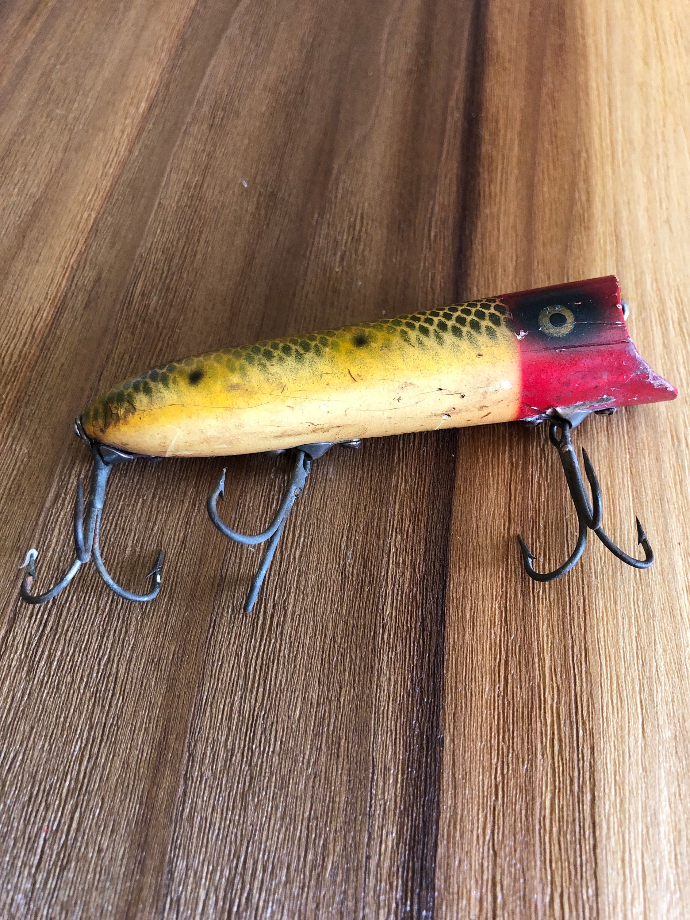 Vintage Heddon Lucky 13 Fishing Lure -  Canada