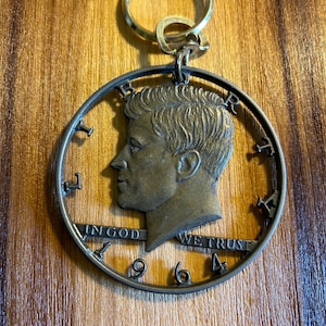 1964 John F Kennedy Memorial Keychain