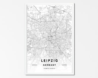 Leipzig Poster Etsy