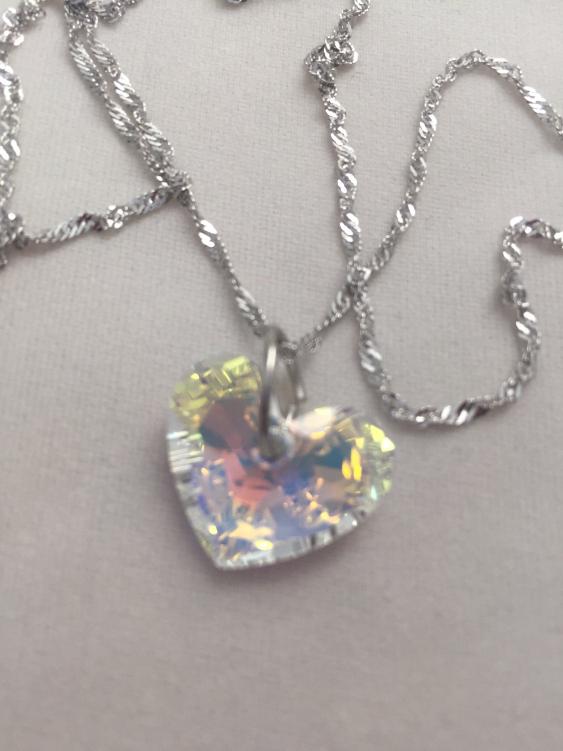 Swarovski Crystal Heart Jewelry Set – Crystsiva Charms