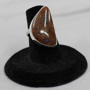 LLanite sterling silver ring one of a kind 128 image 5