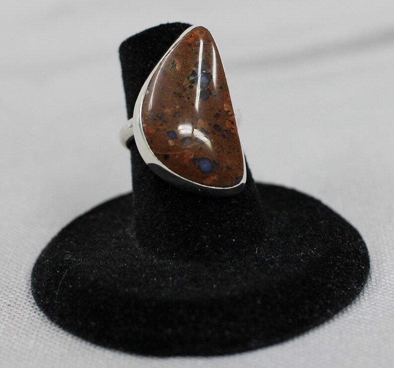 LLanite sterling silver ring one of a kind 128 image 5