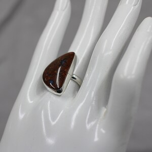 LLanite sterling silver ring one of a kind 128 image 10